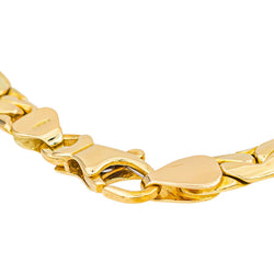 Bracelet Maille haricot Or jaune