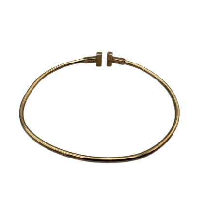 Bracelet Jonc TIFFANY & CO. "T Wire" en or rose