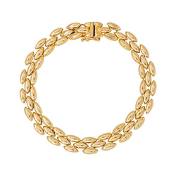Bracelet Maille en or jaune