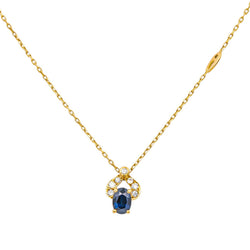 Collier Or jaune Saphir