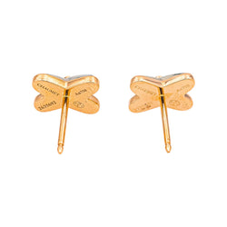 Chaumet Boucles d'oreilles Jeux de liens Or rose Diamant