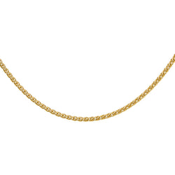 Collier Maille tressée Or jaune