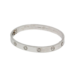 Bracelet Jonc CARTIER "Love" en or blanc