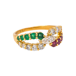 Bague Or jaune Diamant
