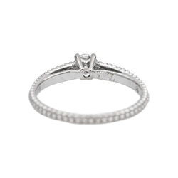 Mauboussin Bague Solitaire Fan du premier jour Or blanc Diamant