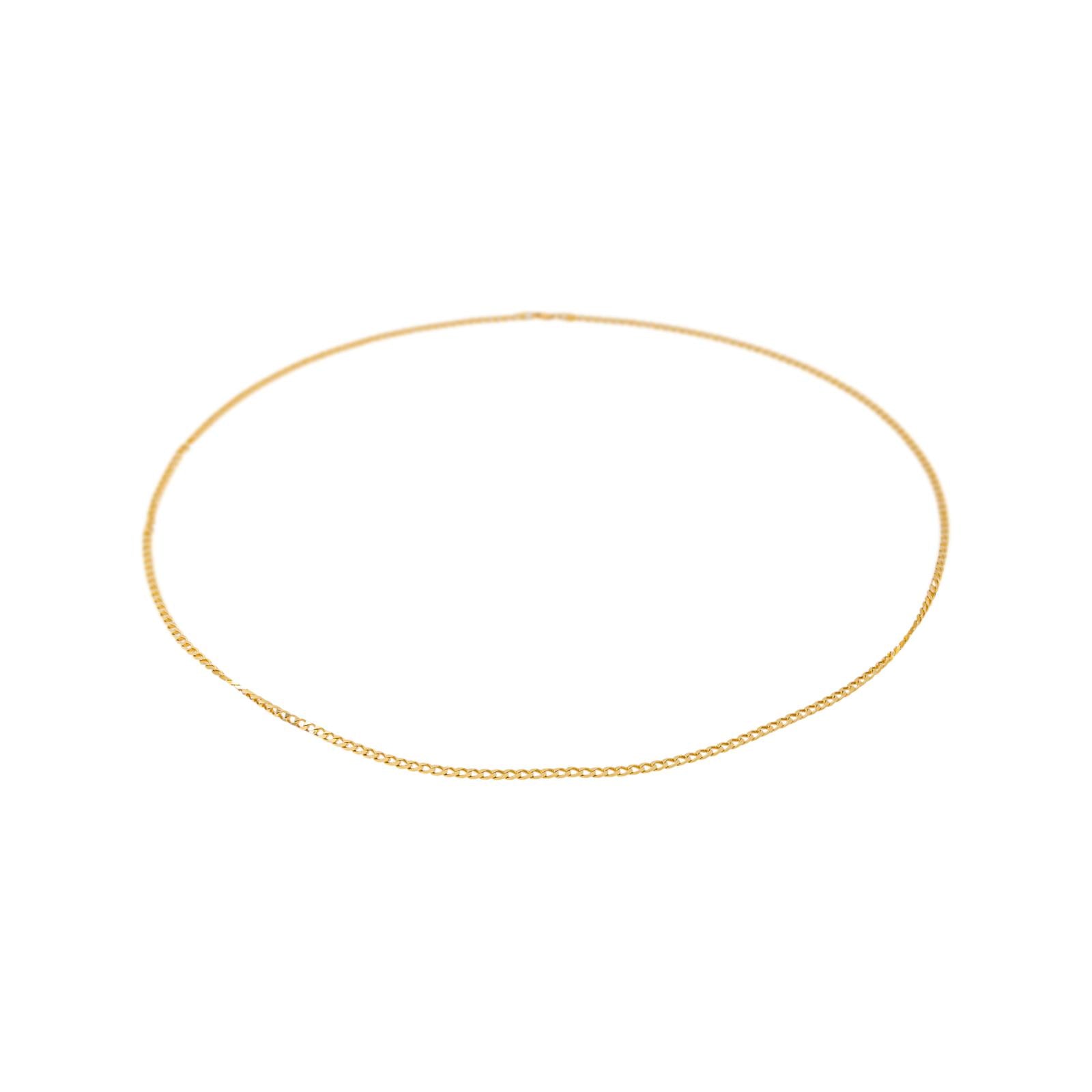 Collier Maille gourmette Or jaune