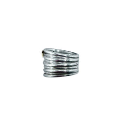 Bague MAUBOUSSIN "Kiff and Sun" en or jaune, argent et diamants