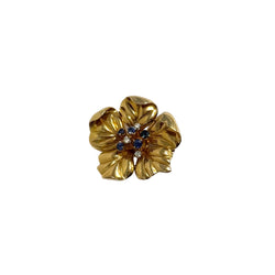Broche fleur épanouie
