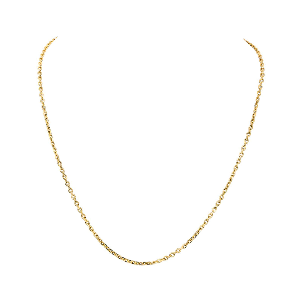 Collier Maille Forçat Or jaune
