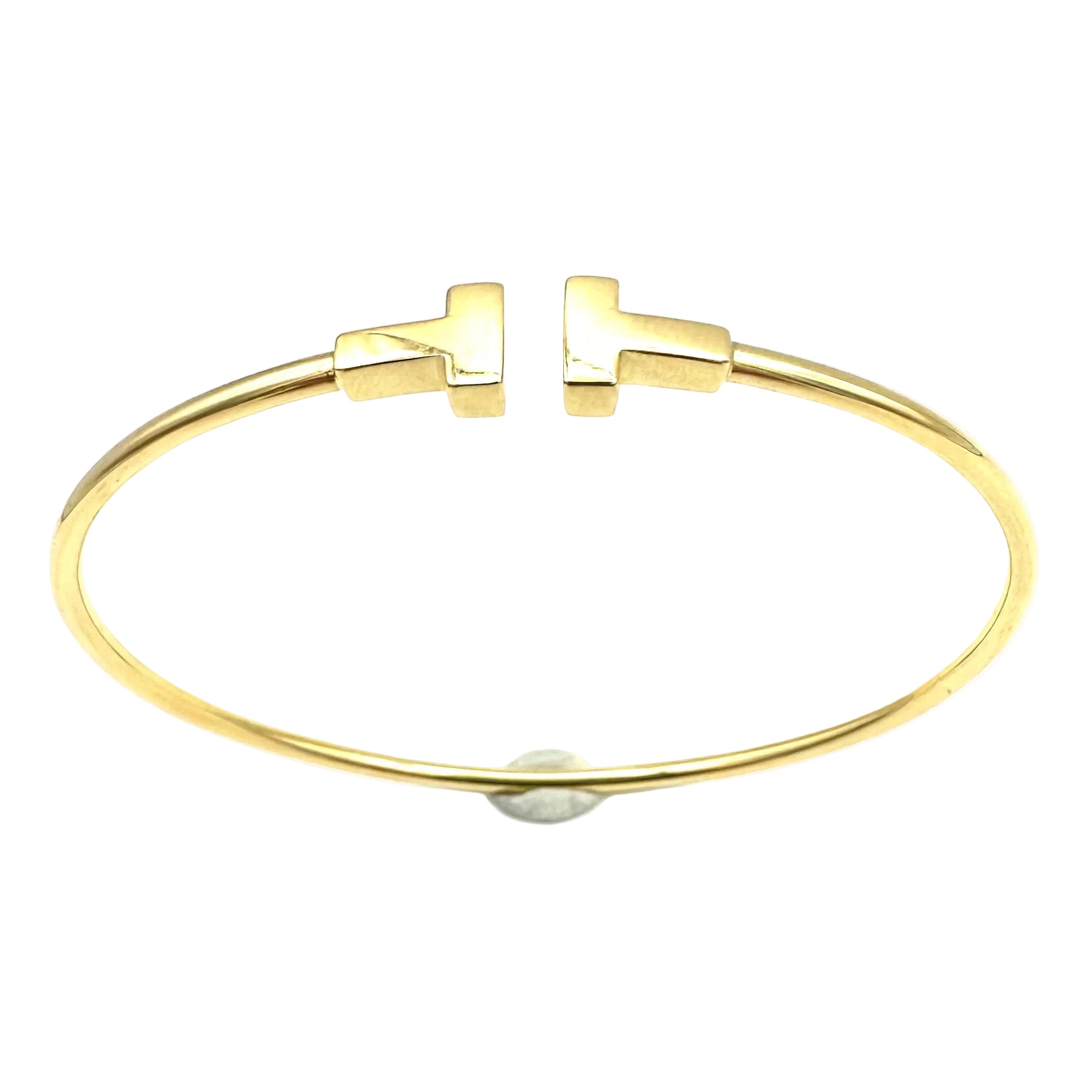 Bracelet Jonc TIFFANY & CO. "Wire" en or jaune