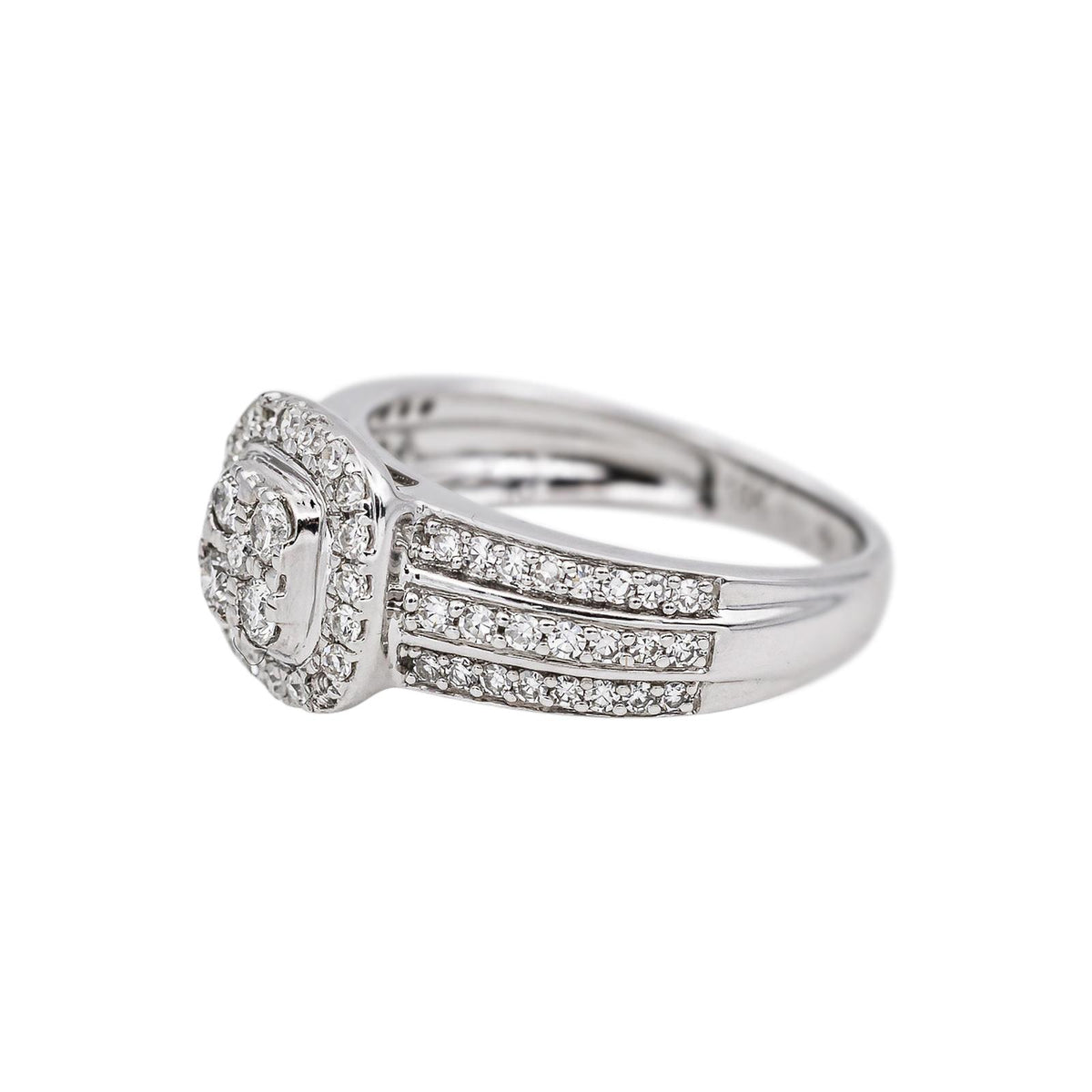 Bague Or blanc Diamant