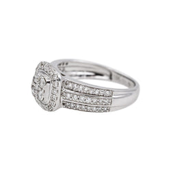 Bague Or blanc Diamant