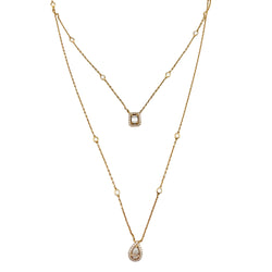 Collier Deux Rangs MESSIKA "My Twin" PM en or rose et diamants