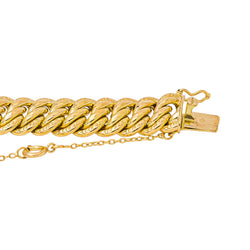 Bracelet Maille Américaine Or jaune