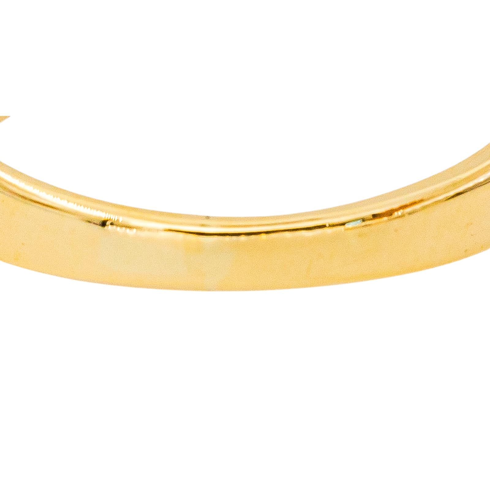 Bague Solitaire Or jaune Diamant