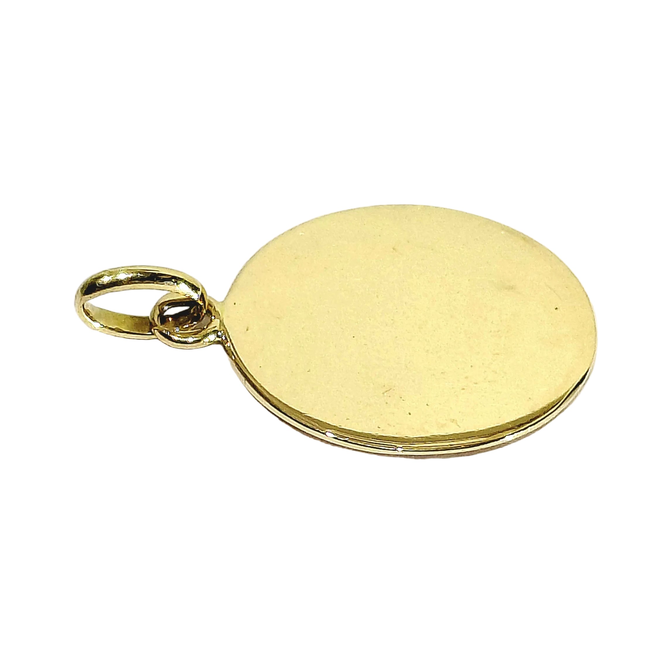 Médaille en or jaune