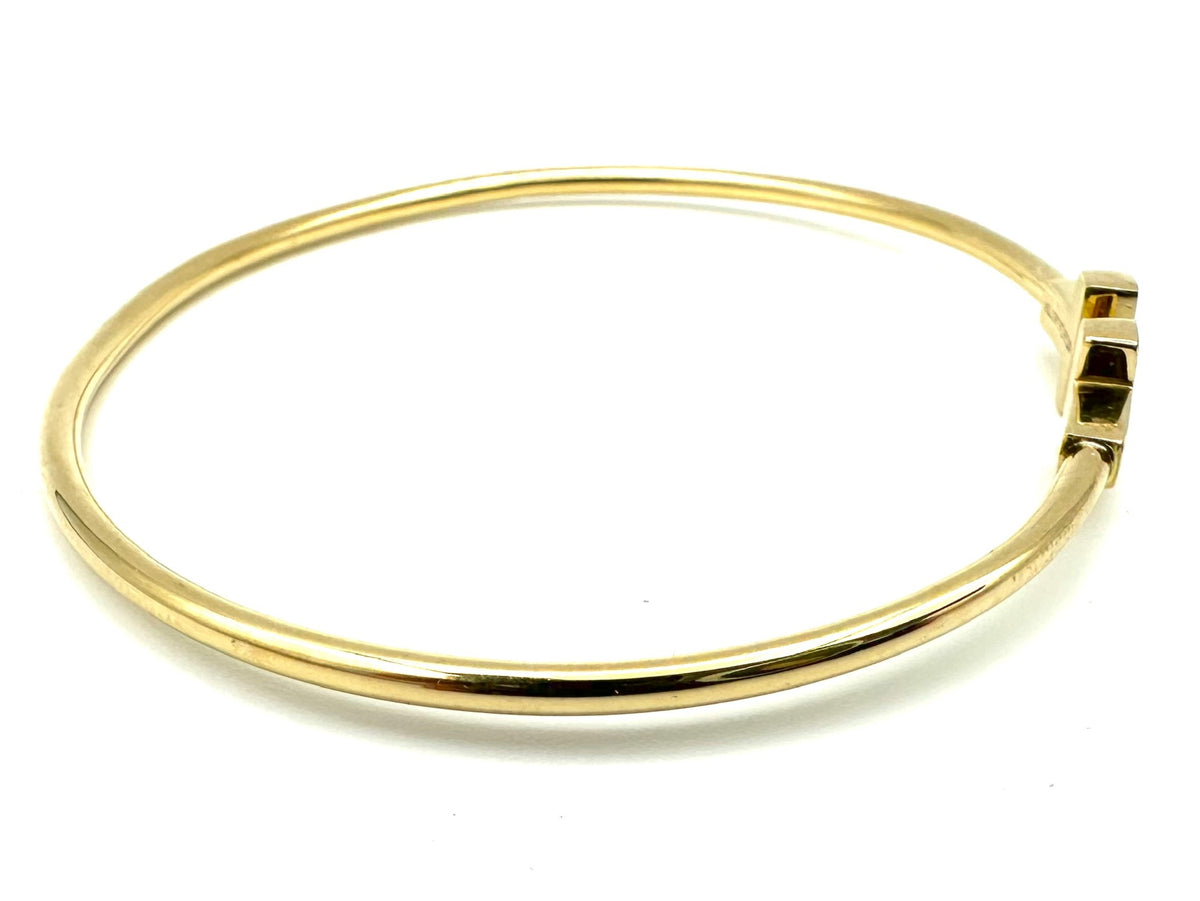 Bracelet Jonc TIFFANY & CO. Tiffany T en or jaune