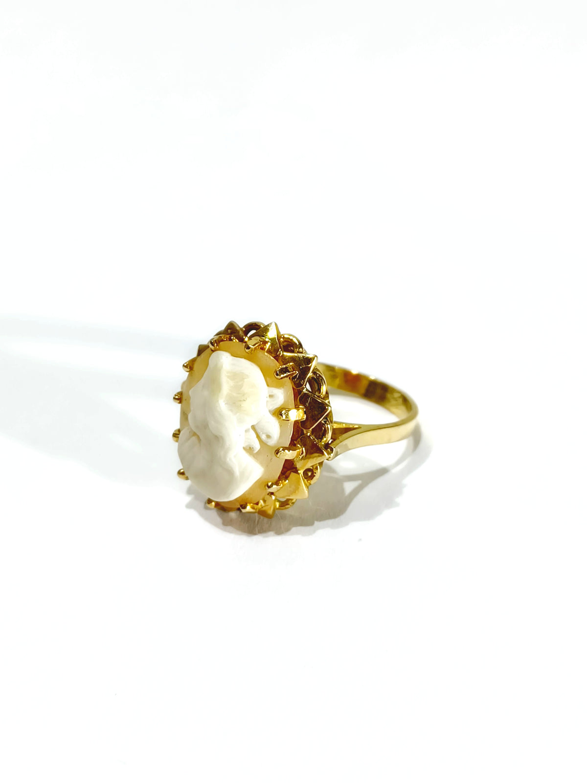 Bague Camée en or rose