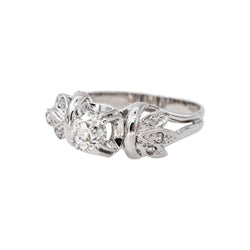 Bague Or blanc Diamant