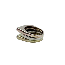Bague Cocktail en trois ors