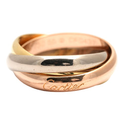 Bague Alliance CARTIER "Trinity" en or blanc, or jaune et or rose