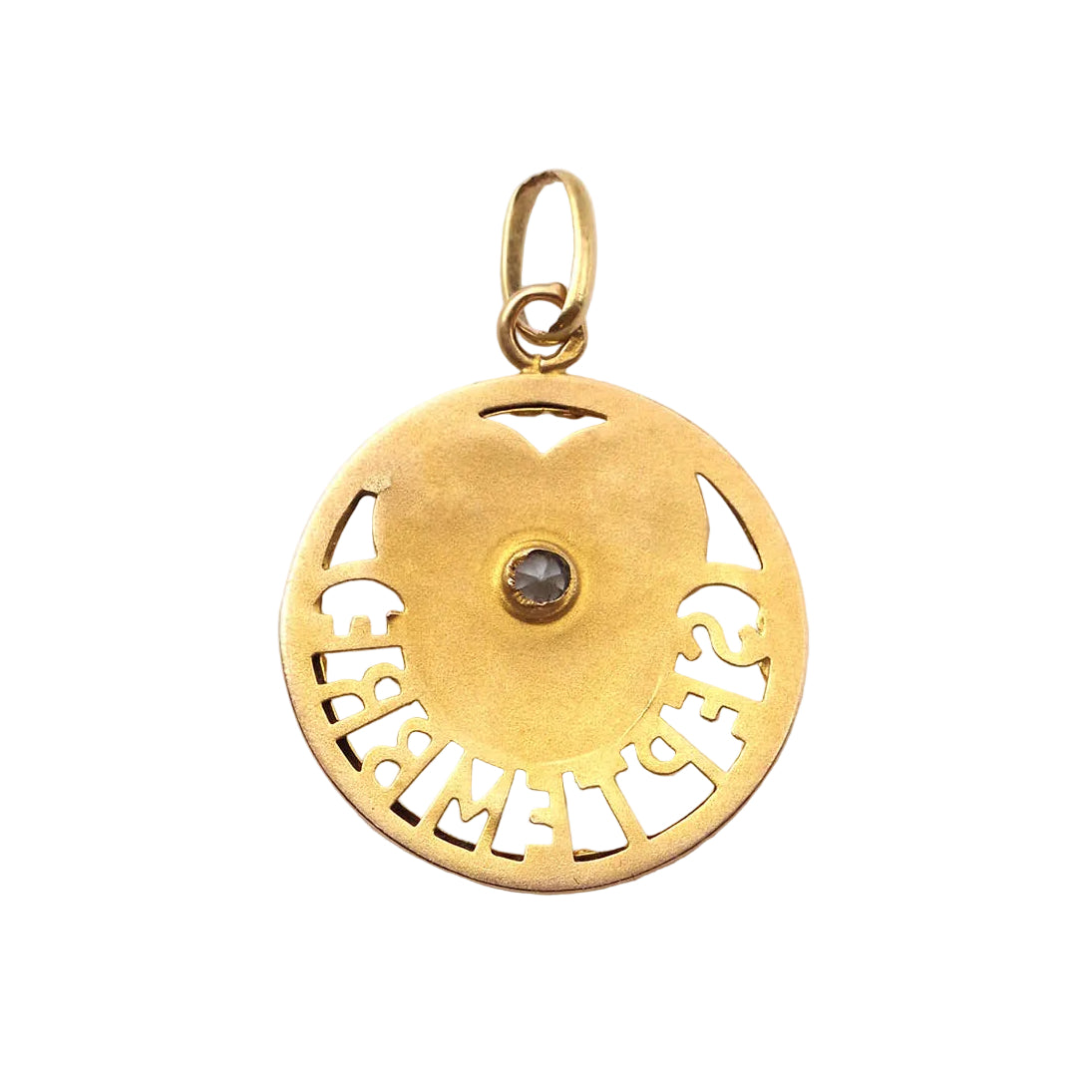 Médaille en or jaune