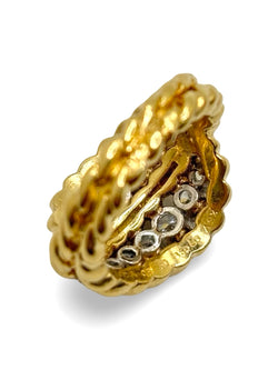 Bague Cocktail VAN CLEEF & ARELS en or jaune et diamants