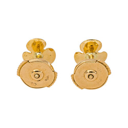 Boucles d'oreilles  Puces  Or jaune