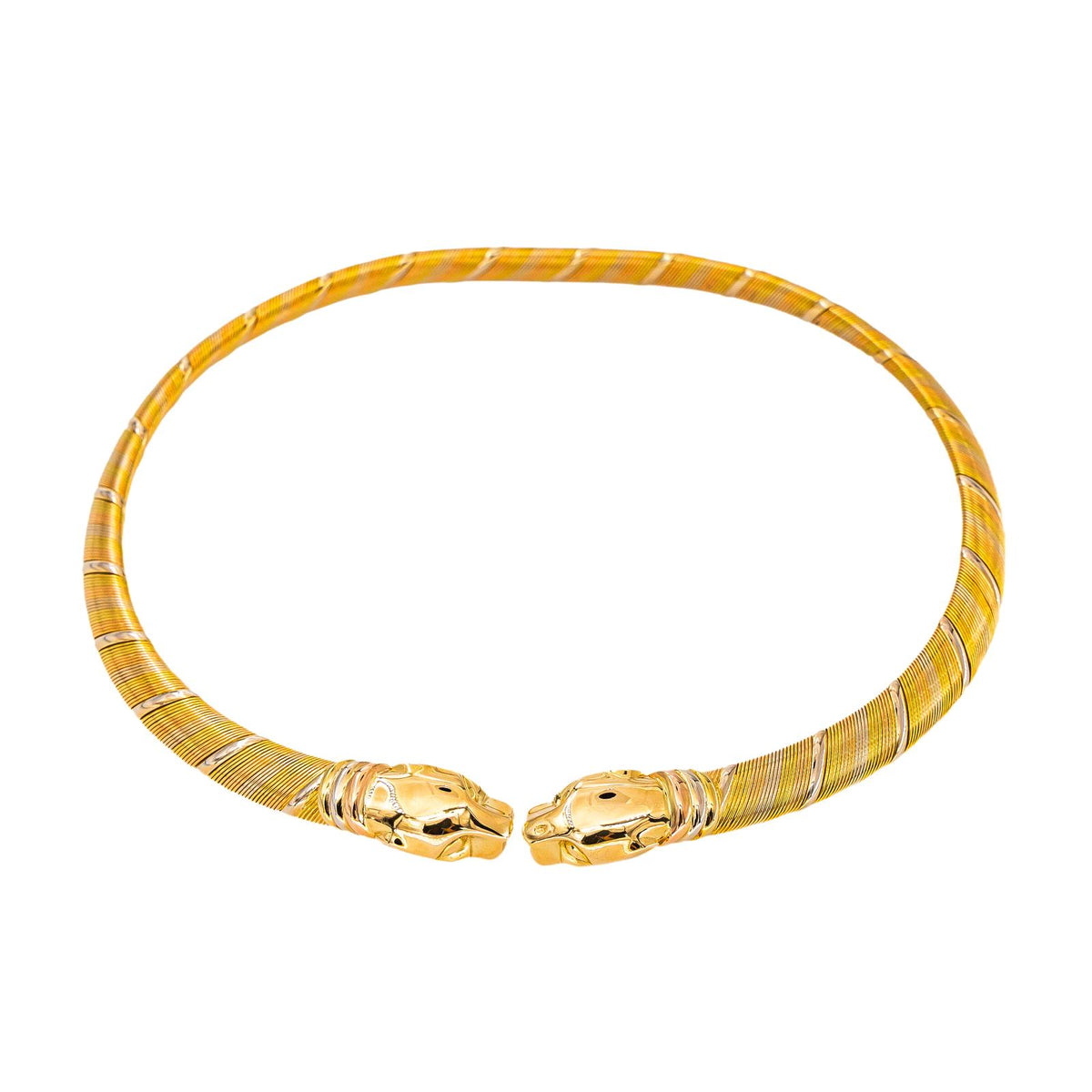 Cartier Collier Torque Panthère Or jaune