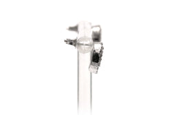 Boucles d'oreilles Puces en or blanc et diamants