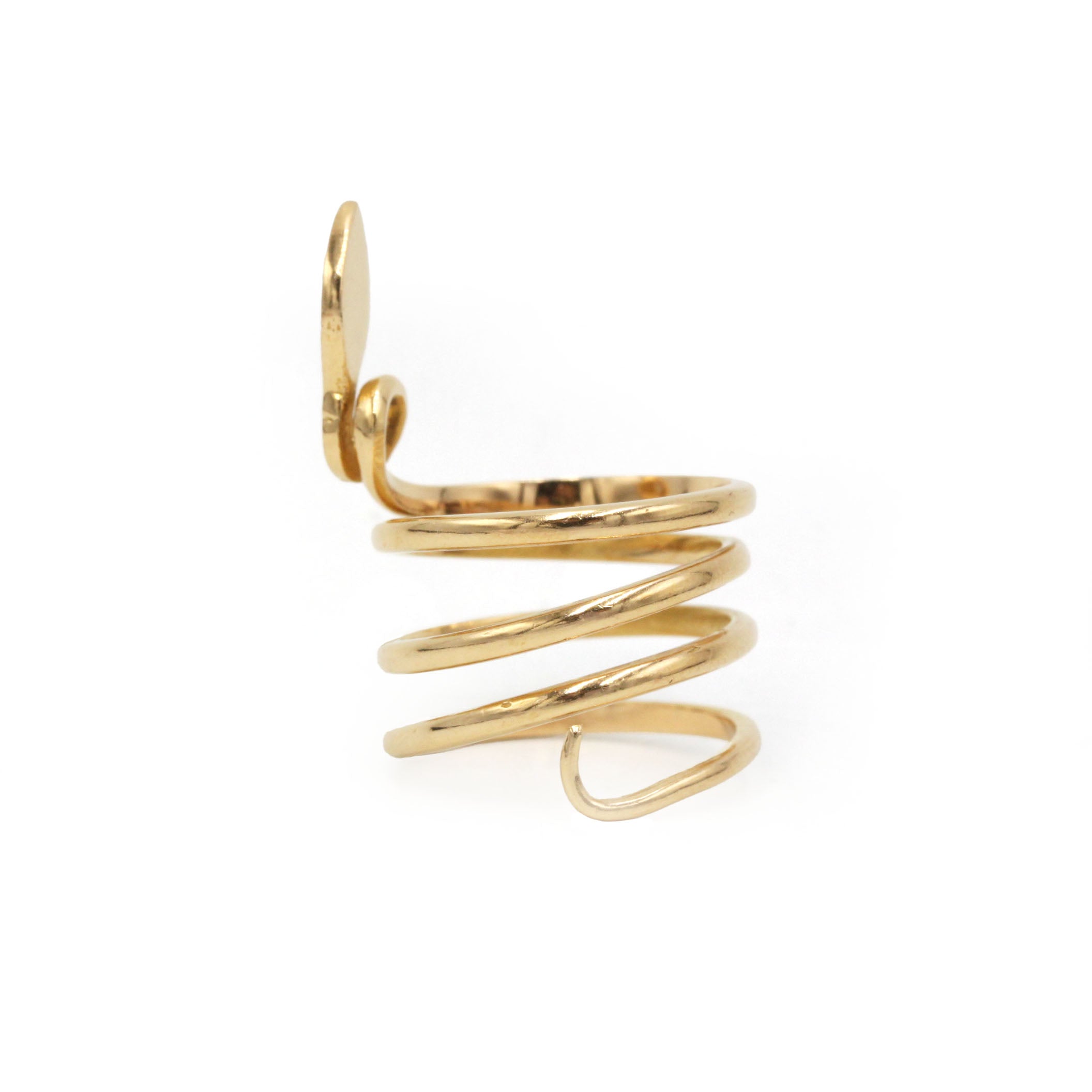 Bague Serpent en or jaune