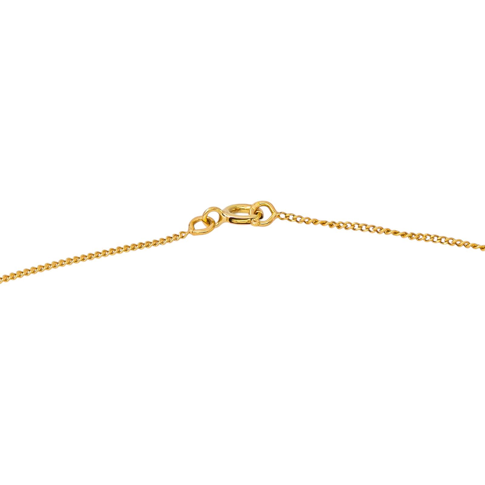 Collier Chaîne en or jaune