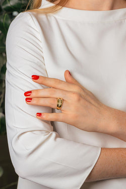 Bague Or jaune Diamant