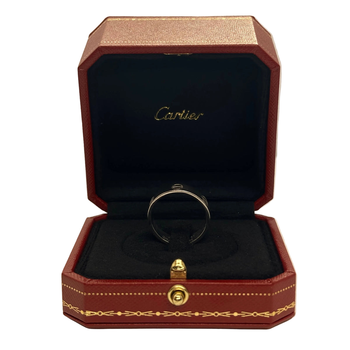 Bague Alliance CARTIER "Love" en or blanc