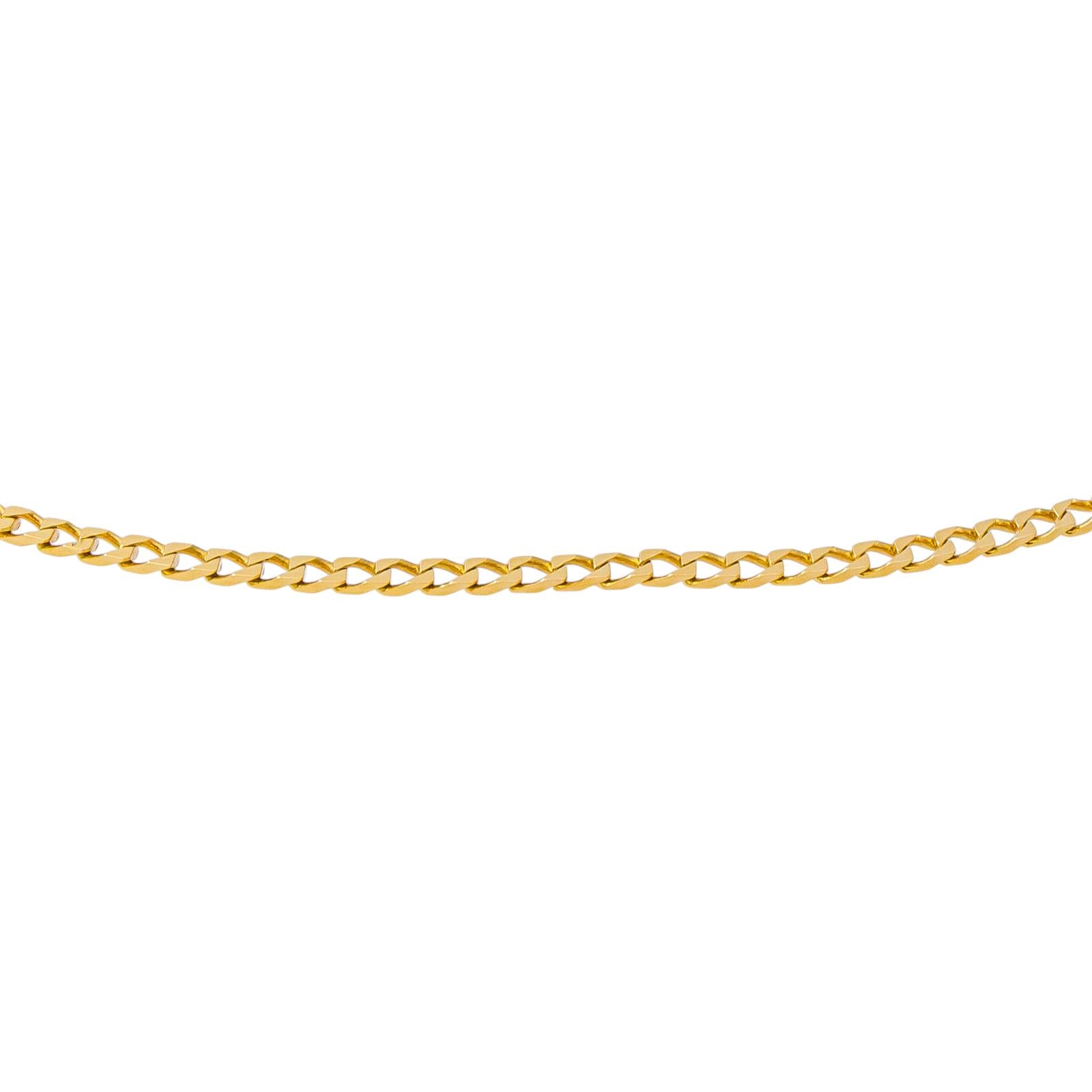 Collier Maille gourmette Or jaune