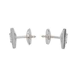Messika Boucles d'oreilles Puces Théa Or blanc Diamant