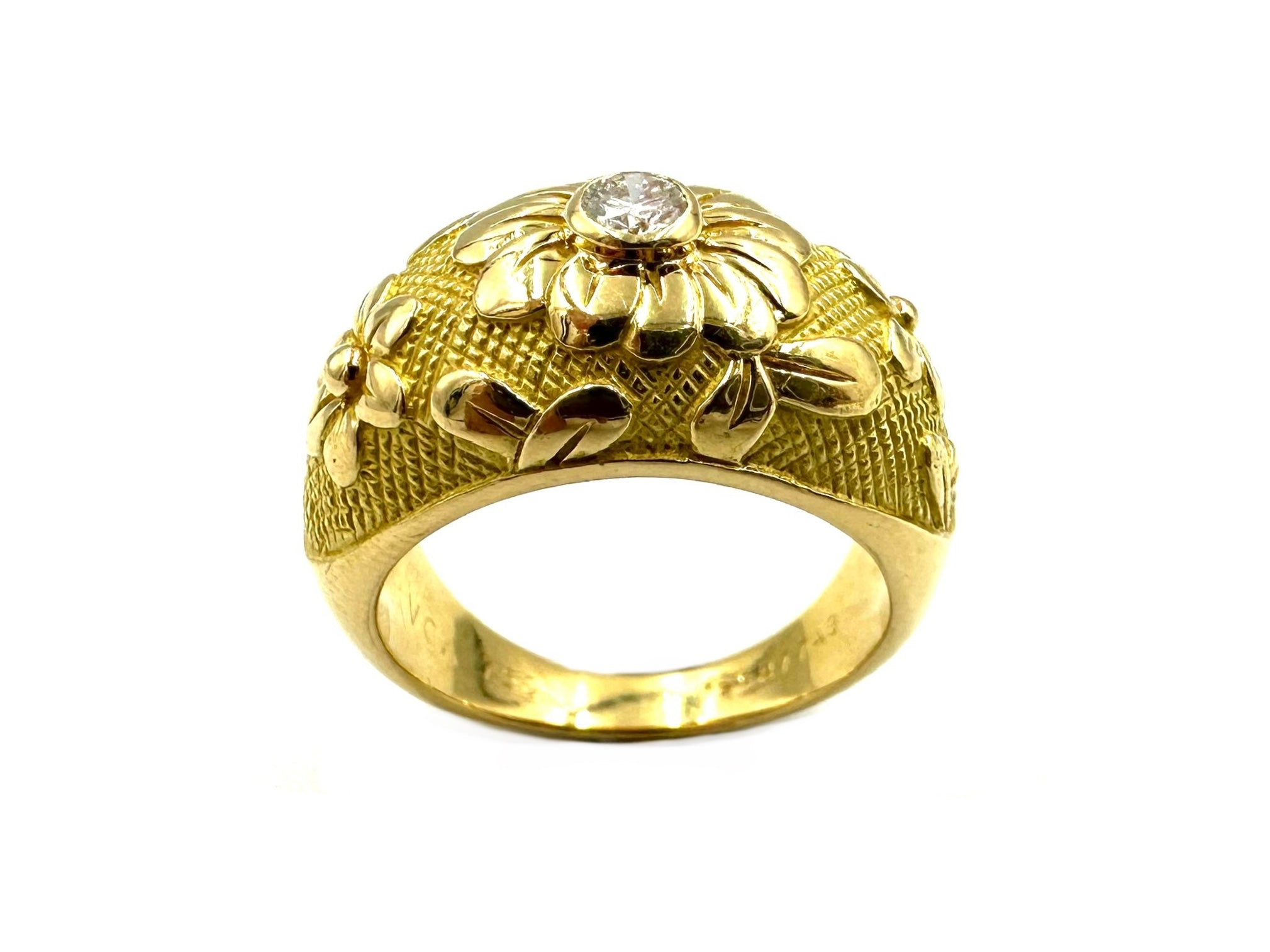 Bague VAN CLEEF & ARPELS en or jaune et diamant