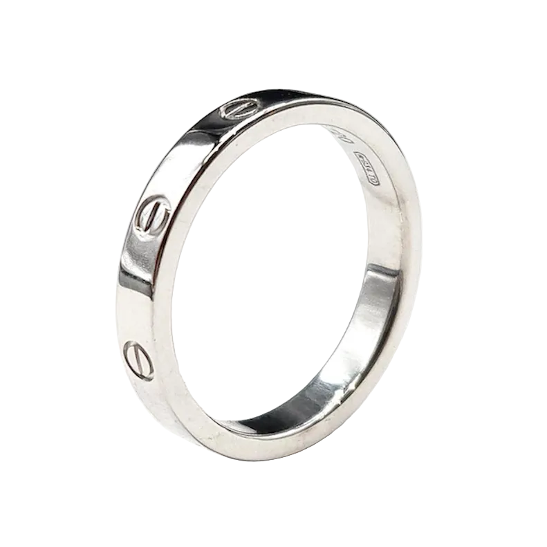 Bague Alliance CARTIER "Love" PM en or blanc