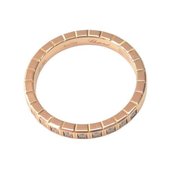 Bague Alliance CHOPARD "Ice Cube" en or rose et diamants