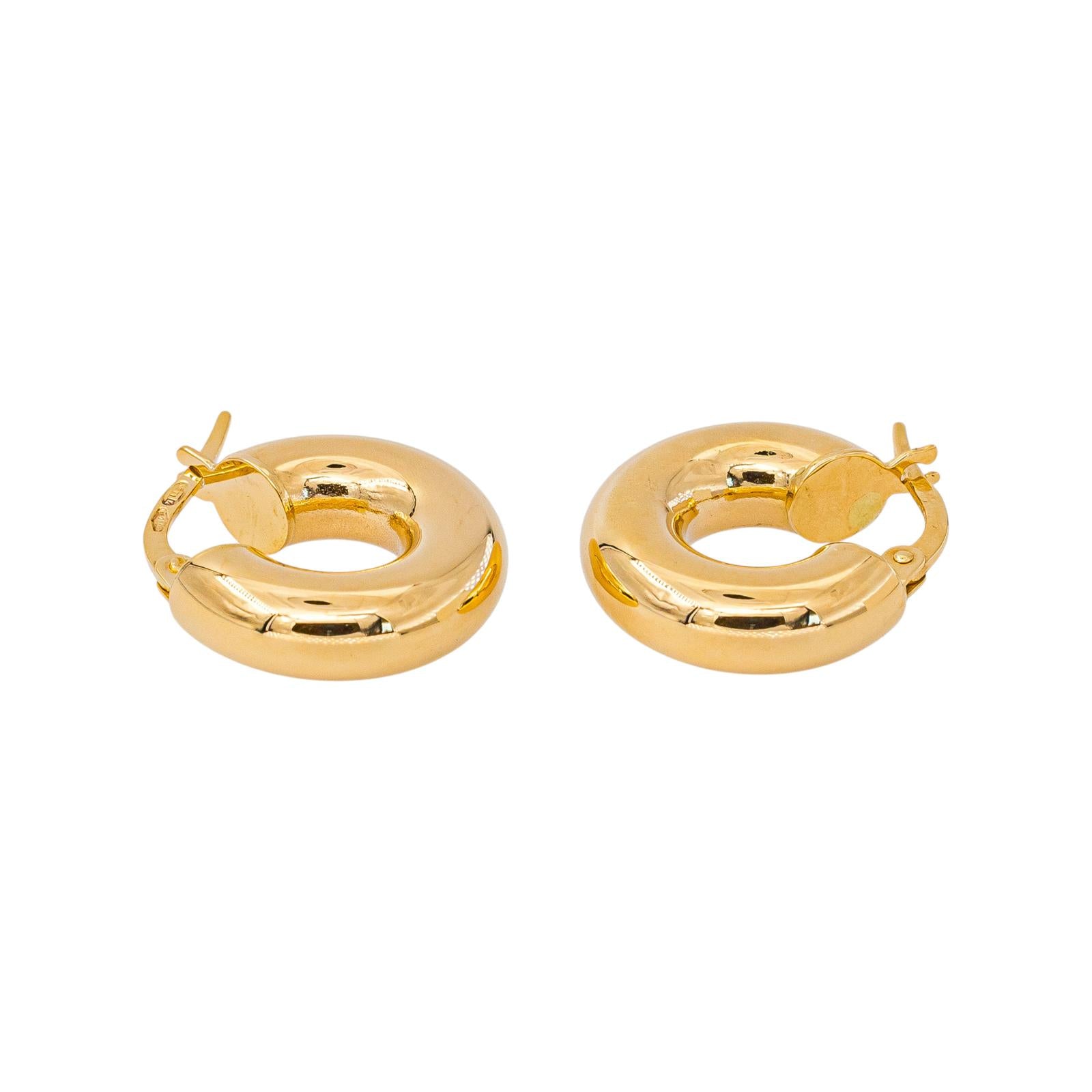 Boucles d'oreilles Créoles Or jaune