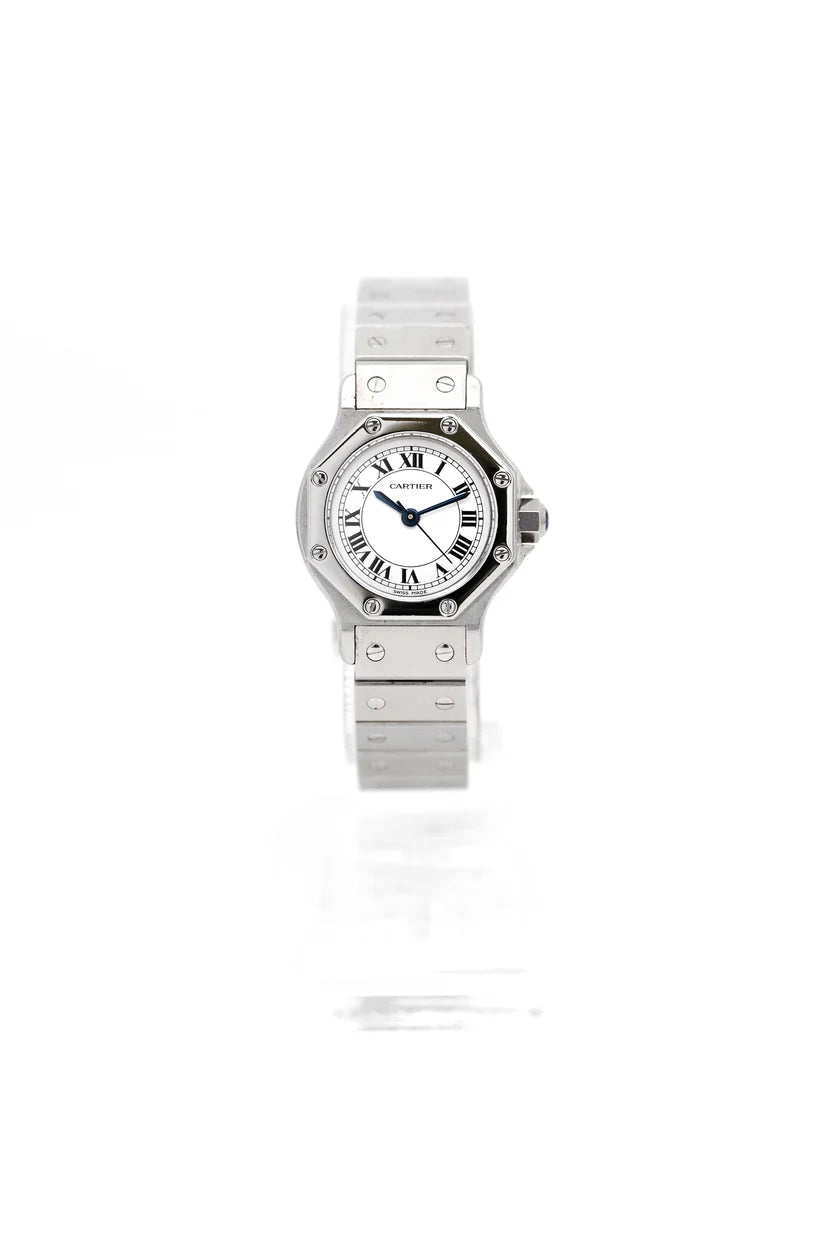 Montre CARTIER Santos Octogonale en acier