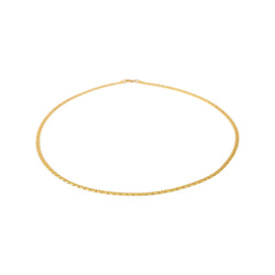 Collier Maille haricot Or jaune