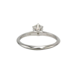 Bague Solitaire TIFFANY & CO. "Setting" en platine et diamant