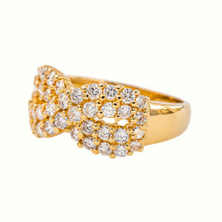 Bague Or jaune Diamant
