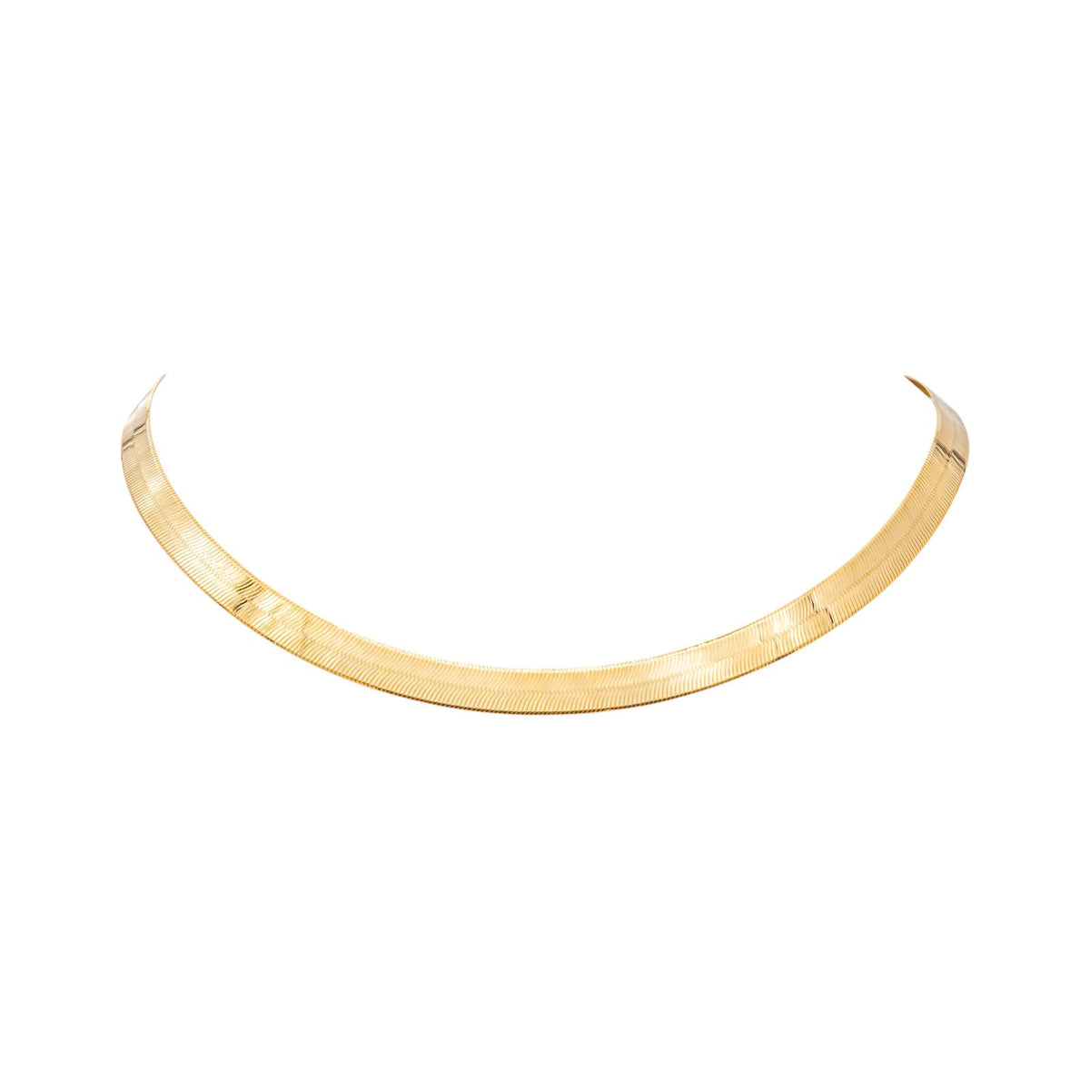 Collier Maille miroir Or jaune