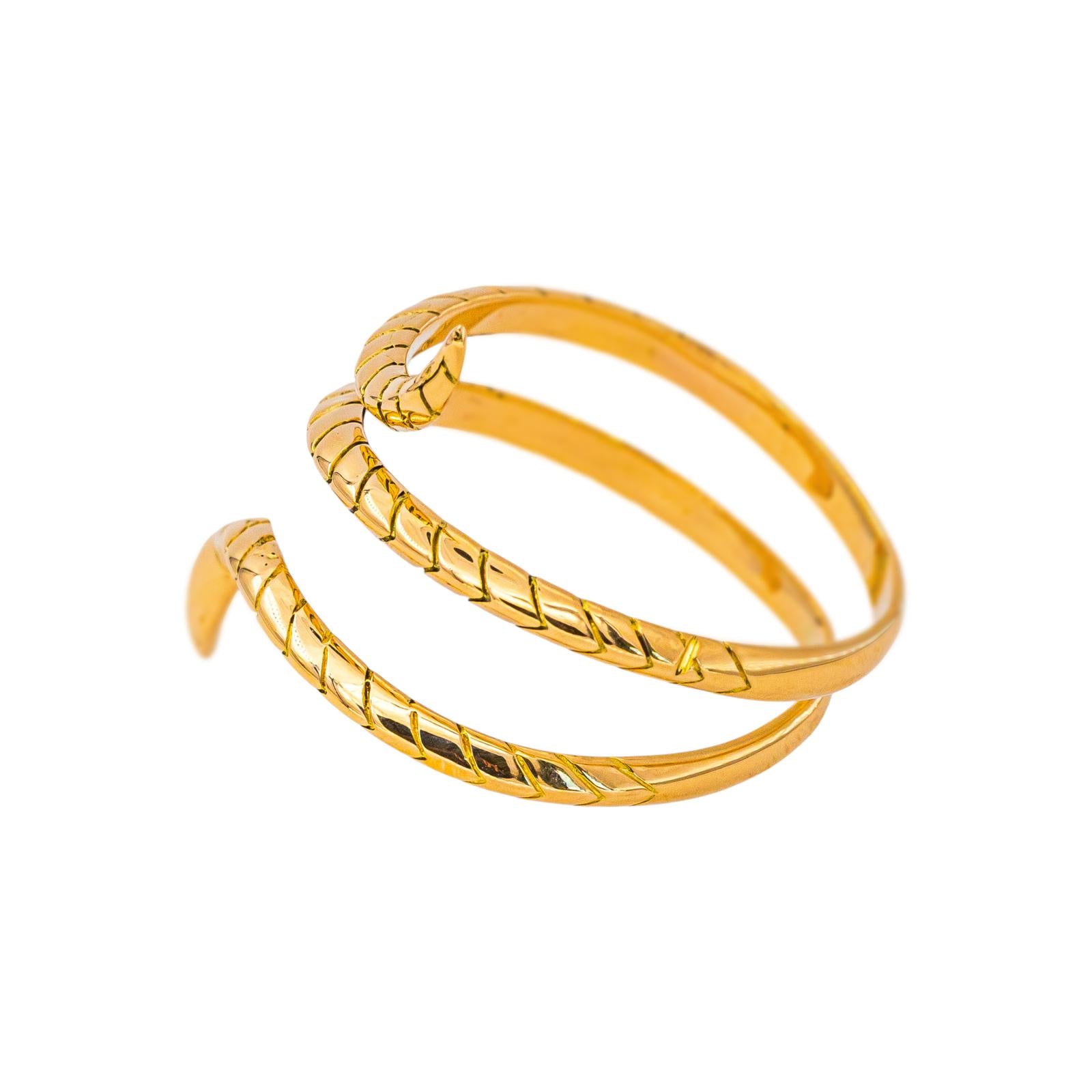 Bague Serpent Or jaune
