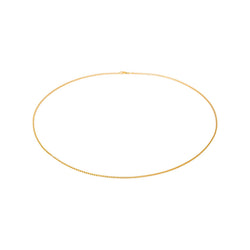 Collier Maille forçat Or jaune