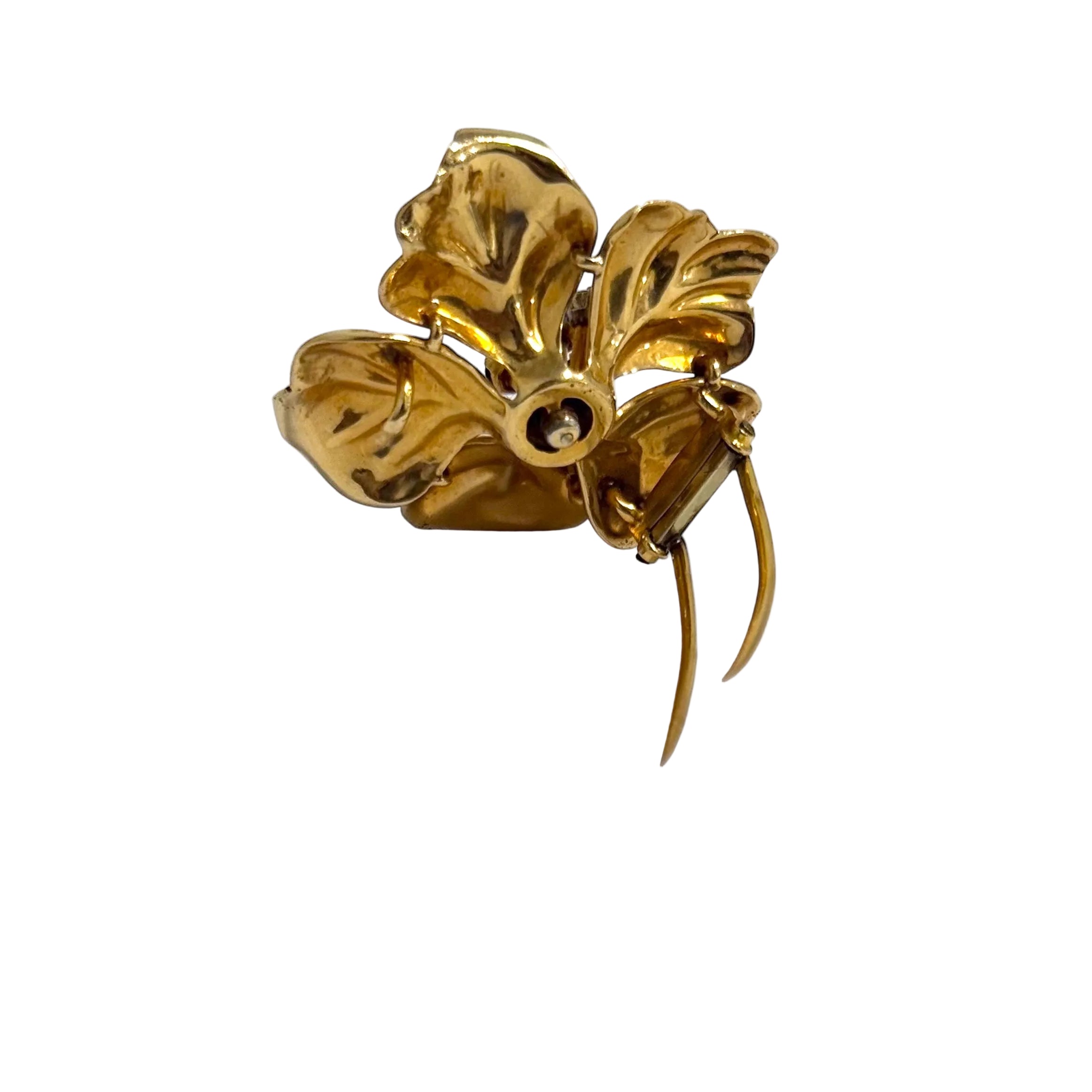 Broche fleur épanouie