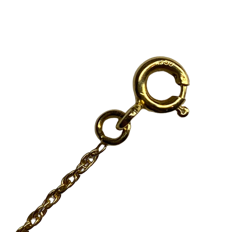 Collier Pendentif en or jaune et diamant