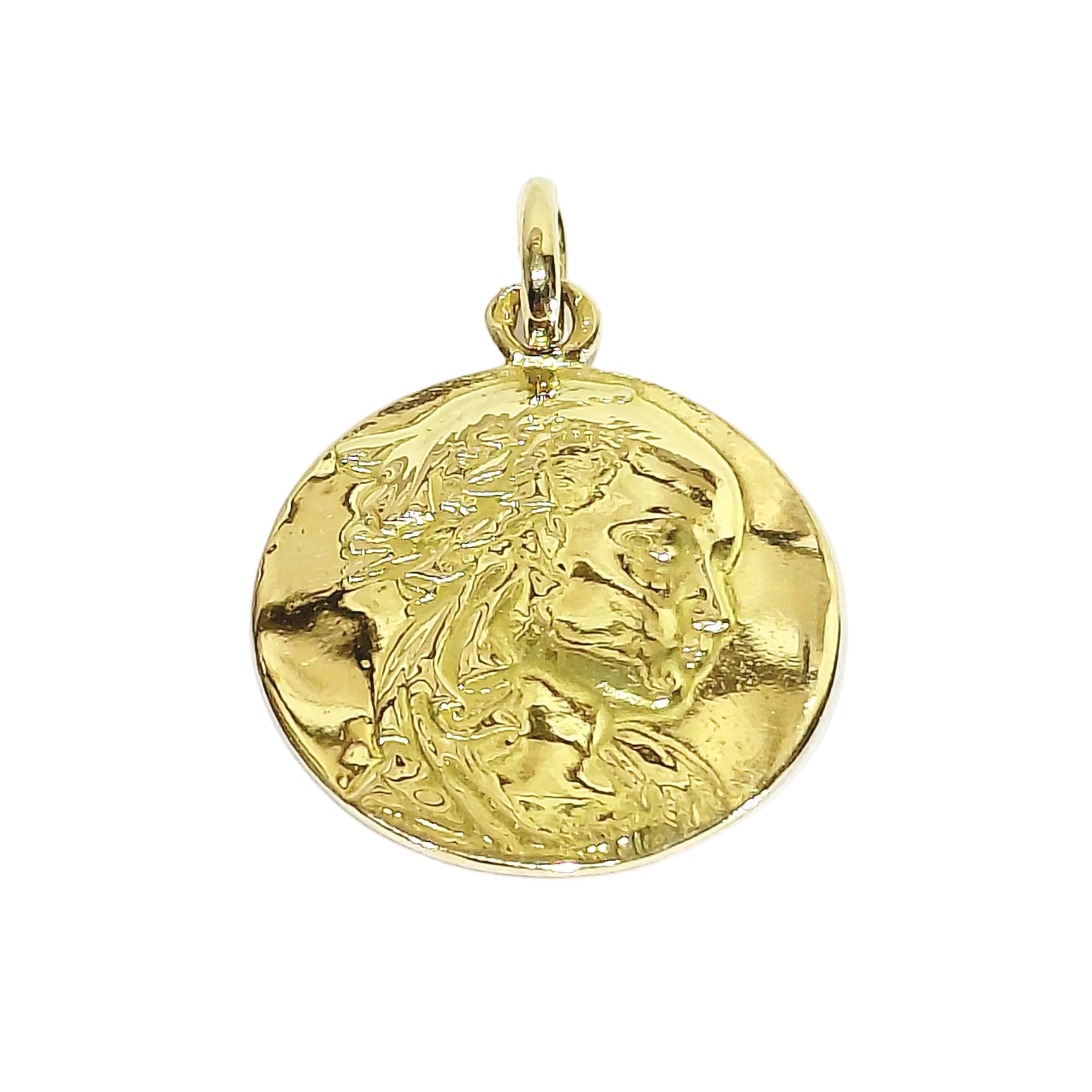 Médaille en or jaune